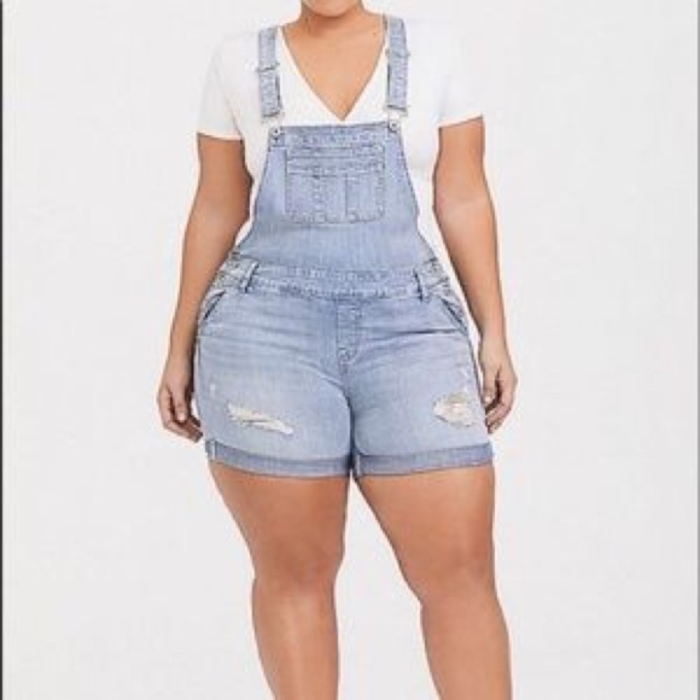 Torrid Overall Shorts!
